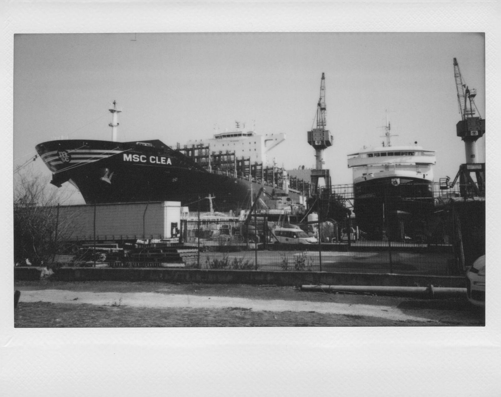 Hamburg shipyard, MSC Clea container ship